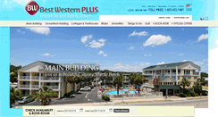 Desktop Screenshot of myrtlebeachbestwestern.com